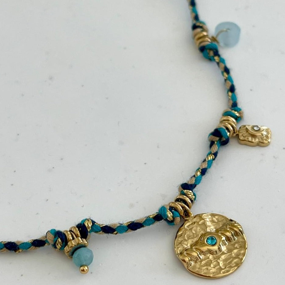 Aurian Blue Necklace