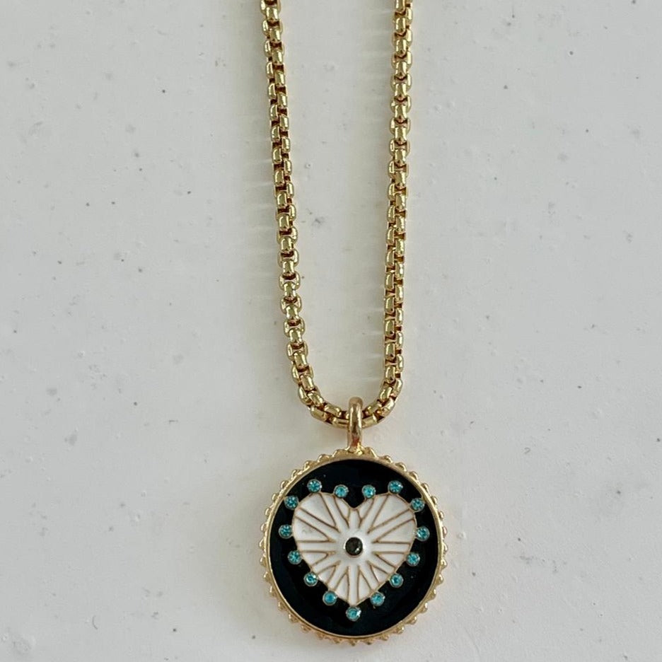 Double Heart Necklace