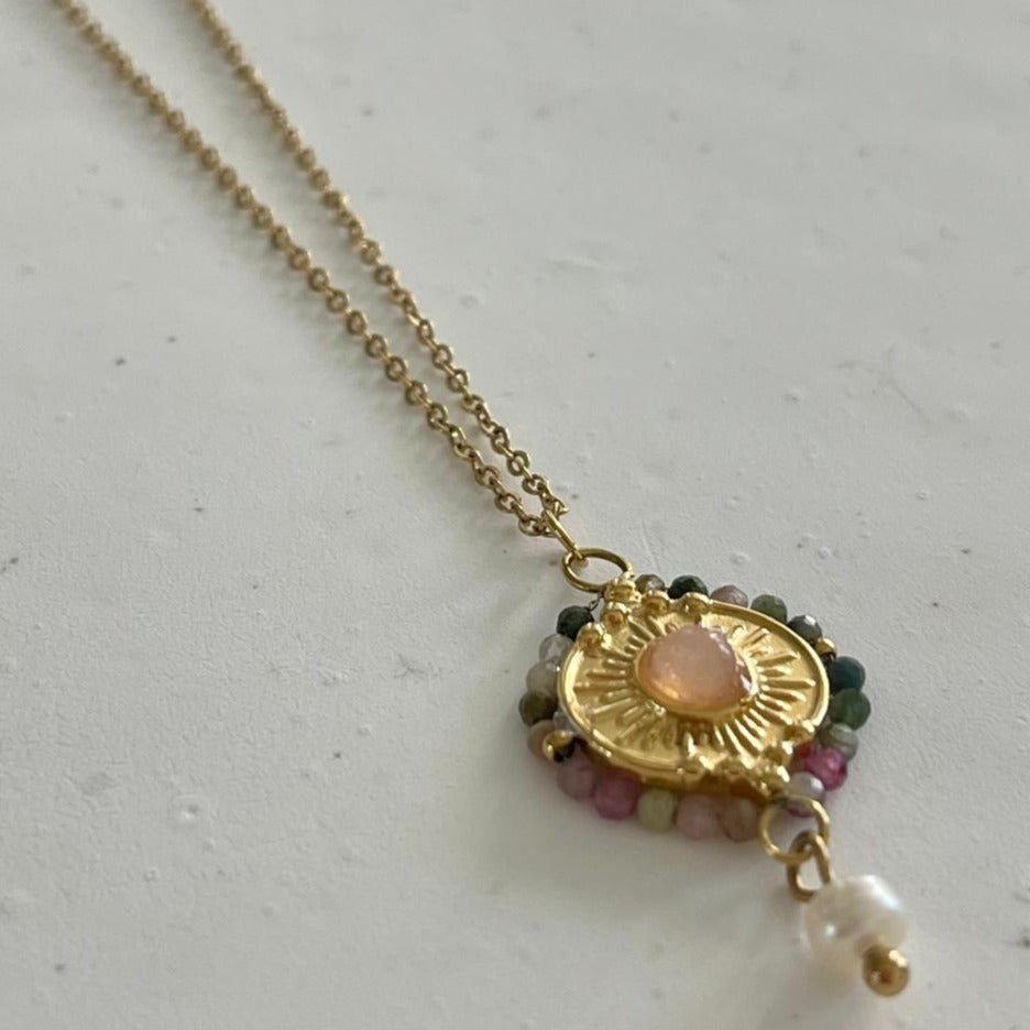 Hanna Pink Necklace