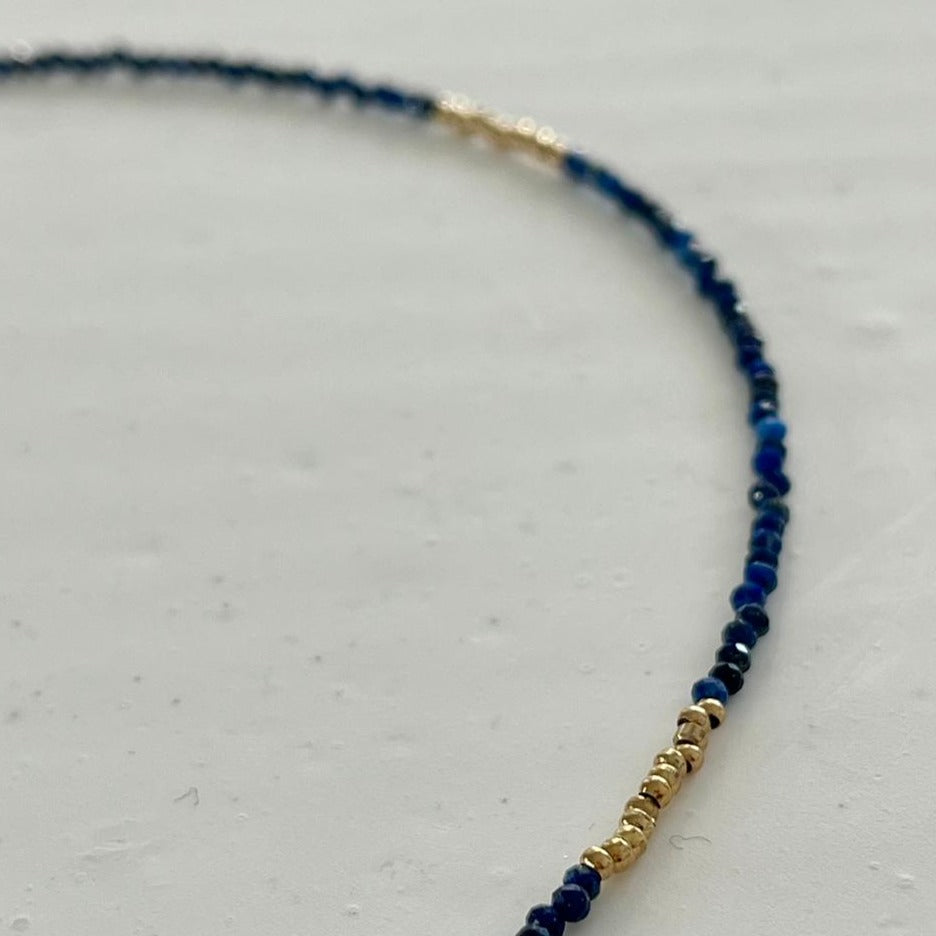 Sally Navy Necklace