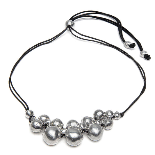 COLLIER 3 MODELE BOULES À DECALÉ