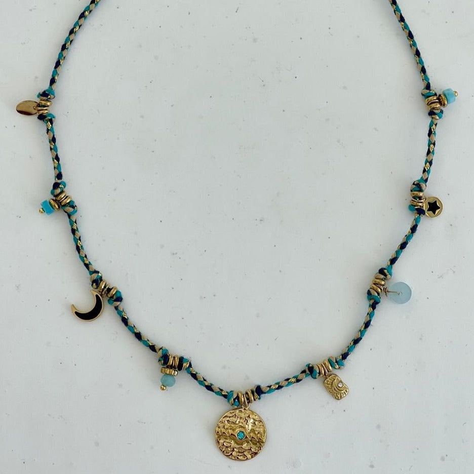 Aurian Blue Necklace