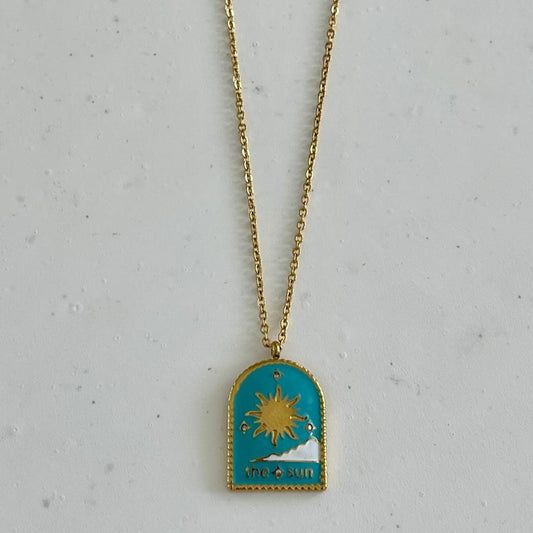 My Golden Sun Necklace