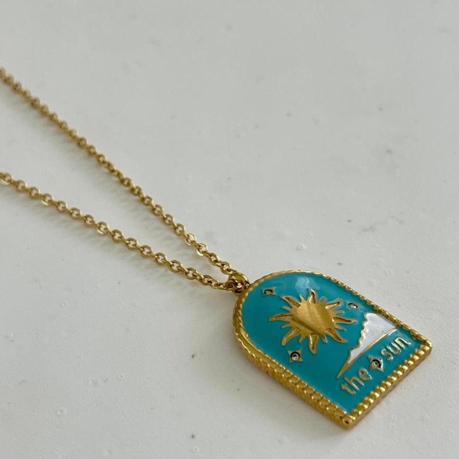 My Golden Sun Necklace