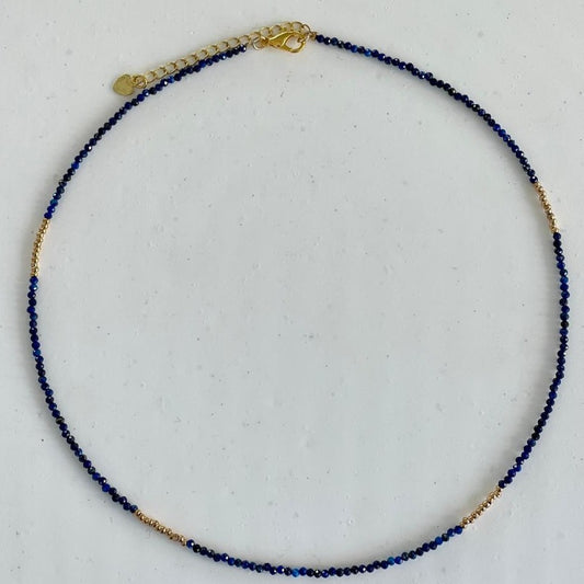 Sally Navy Necklace