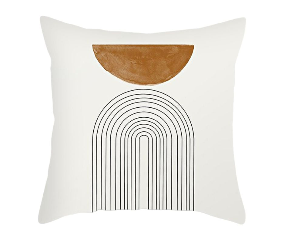Abstract Geometrical Cushion Cover