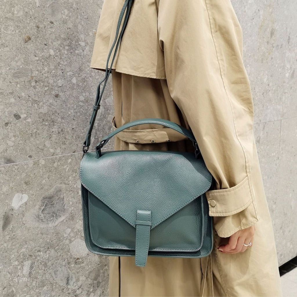Serena Leather Satchel Bag