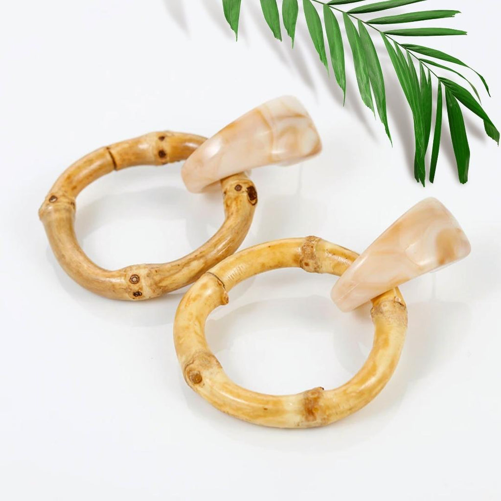 Saranya Bamboo Earrings