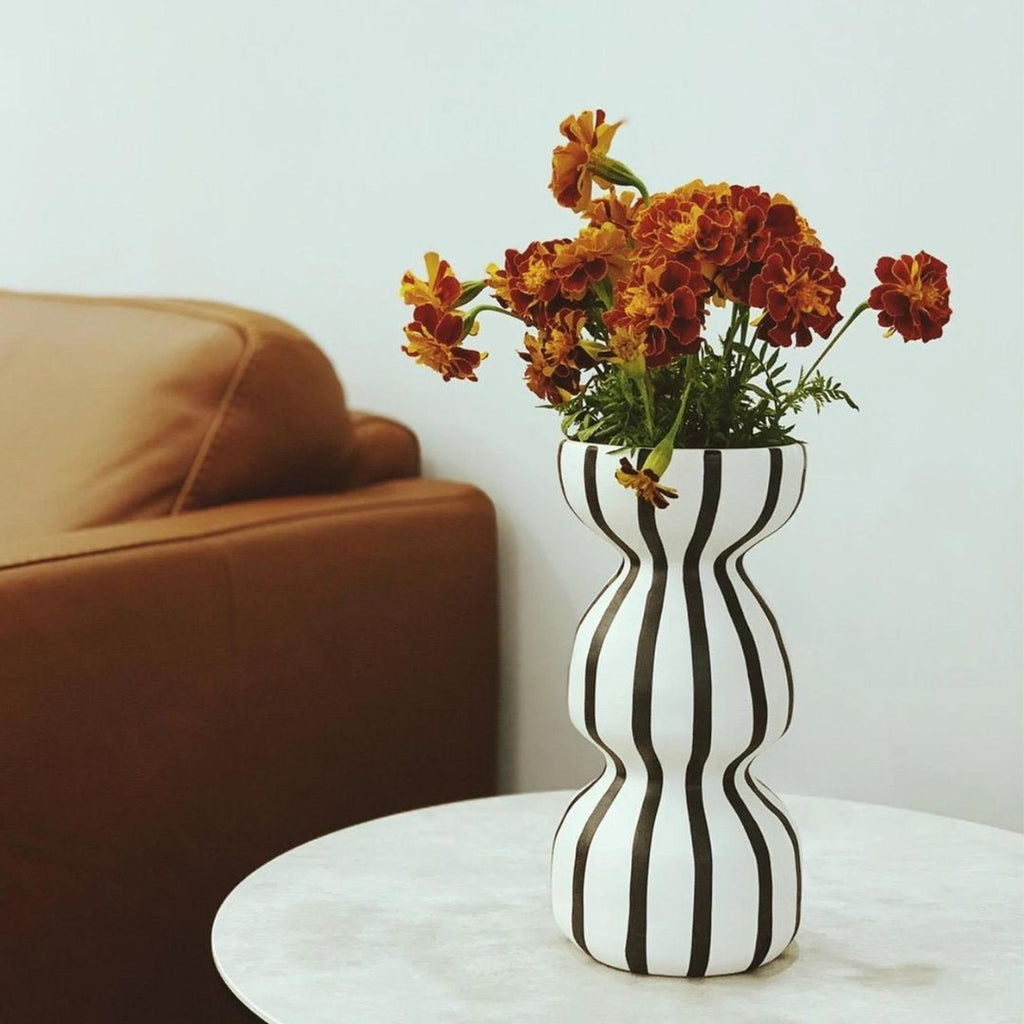 Abstract Retro Vase