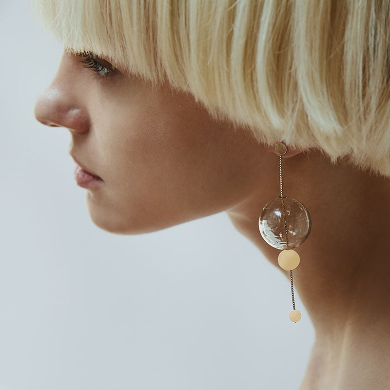 Sula Bubble Gold Earrings