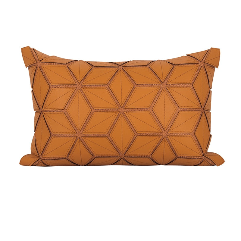 Geometric Petals Cushion Cover